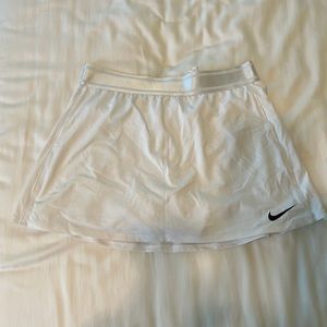 White Nike tennis skirt